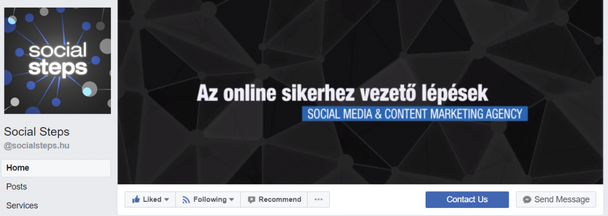 Social Steps marketing ügynökség Szeged - Facebook mérettáblázat 2018